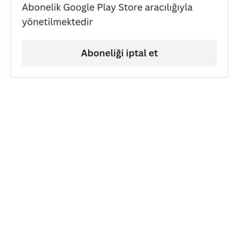 Canva Pro Üyelik İptali