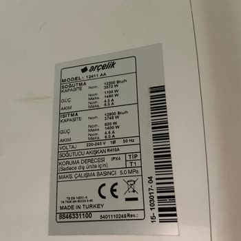 Arçelik Gaz Kaçağı Tamiri Yapılamaz