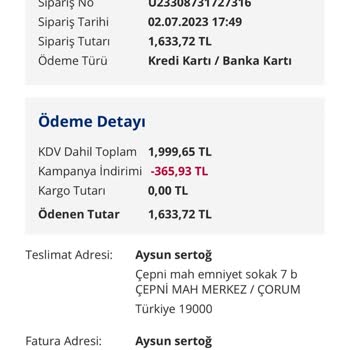 Us Polo Sipariş Durumu