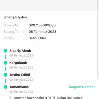 Dolap Kargoda Haksız Kazanç