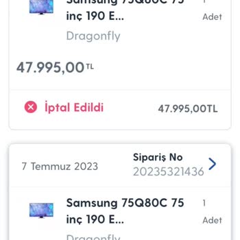 Turkcell Pasaj 2 Defa Satın Alınan Ürünü Neden İptal Ediyor.