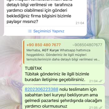AGT Kurye (aynigunteslim.com) AGT Kuryenin Yaşattığı Mağduriyet