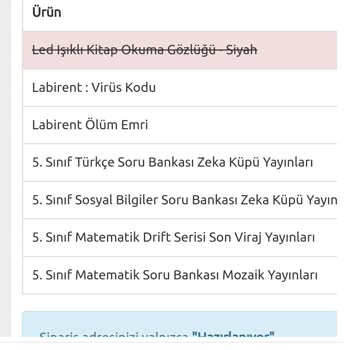 BKM Kitap Web Sitesi Sıkıntısı