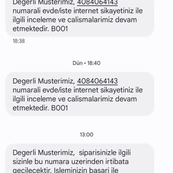 Türk Telekom İnternet Ve Tivibu Hizmetini Vermiyor İlgilenmiyor.