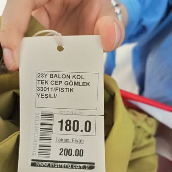 Moda Trend Etiket Fiyatı Yanlış