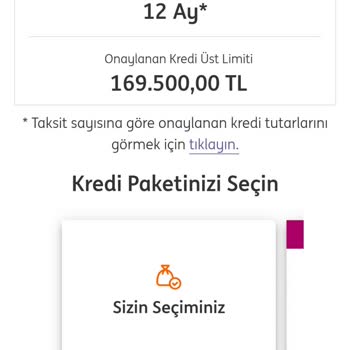 ING Tutarsız Kredi Teklifi