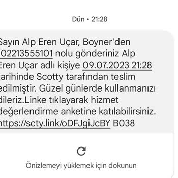 Scotty Ürün Bana Teslim Edilmedi