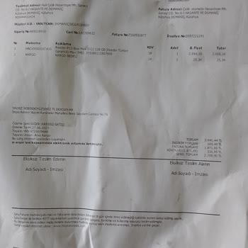 Reeder Marka Ürün Arızalı Geldi