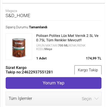 Sürat Kargo Sipariş Teslimi Gecikme Sebebi