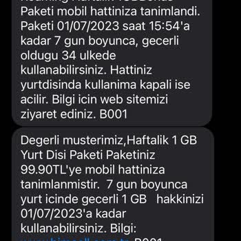 Bimcell Yurt Dışı Problemi!