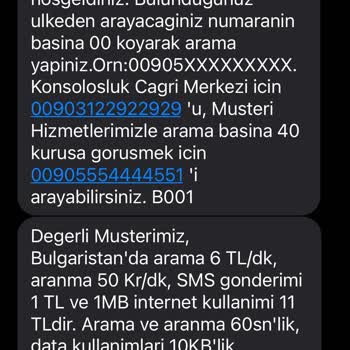 Bimcell Yurt Dışı Problemi!