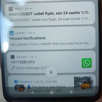 WhatsApp +9713581473 Numaralı Bilinmeyen Numaradan Ses Kaydı Gelmesi