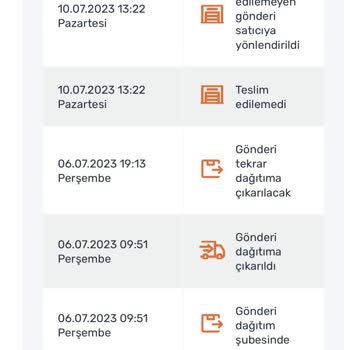 Aras Kargo Kargoyu Yine İade Ettiler