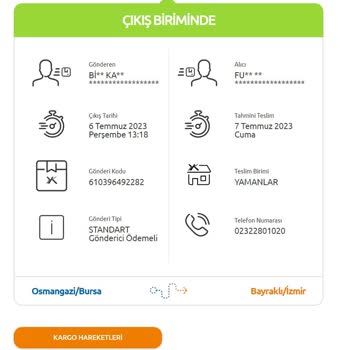 Bitmeyen Kartuş Bitmeyenkartus, Verilmiş Gibi Gözüken Ama Kargoya Verilmeyen Sipariş