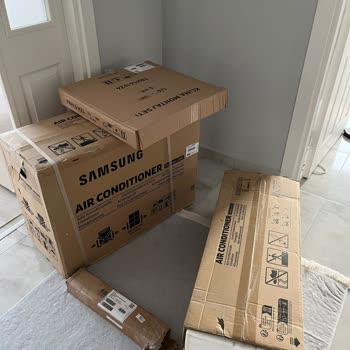 Samsung Shop'dan Aldığım Klimanın Kutuları Hasarlı Geldi