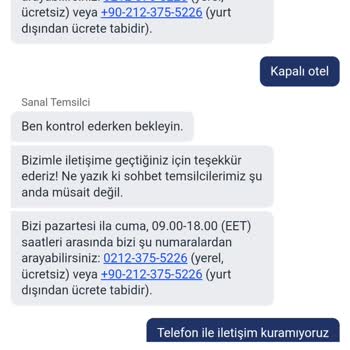 Hotels.com Kapalı Pansiyon Ve Sıfır Destek Hotels Uygulaması Çok Kötü Ve İlgisiz