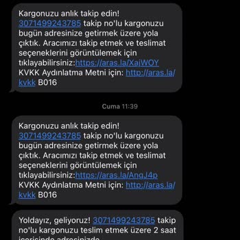 Aras Kargo Arar Kargo Cennet Şubesi Kafasına Göre İş Yapması