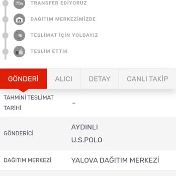 U.S. Polo Assn. 7 Günde Gelmeyen Kargo. U. S Polo Pişmanlıktır.