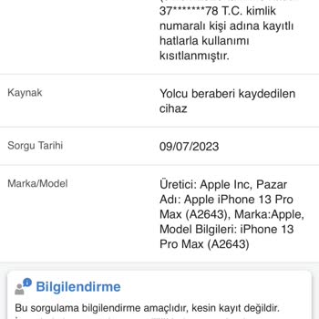BTK Kayıtlı Telefonum Kapandı