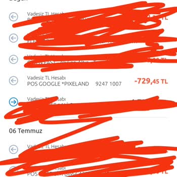 Google'da İznim Olmadan Para Çekildi