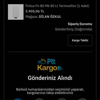 Epttavm Kargo Gecikme Süresi