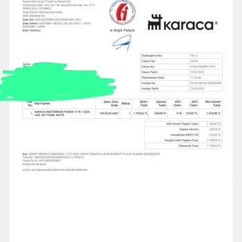 Karaca Züccaciye Mağazadan Aldığımız Robot Bize Gelmedi.