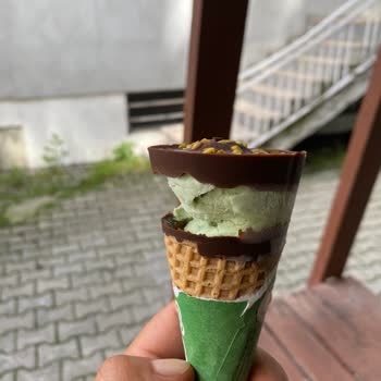 Algida Cornetto Disc Antep Fıstıklı Ürün Bozuk Çıktı