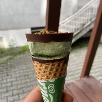 Algida Cornetto Disc Antep Fıstıklı Ürün Bozuk Çıktı