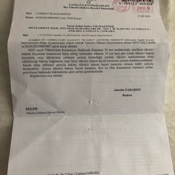 Jumbo Firmanın Sorunlu Ürün Değişimindeki Tutumu (3 Yıldır)