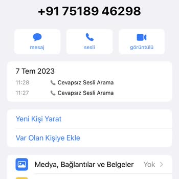WhatsApp'tan Tarafıma Bir İşletme Hesabından Mesaj Geldi