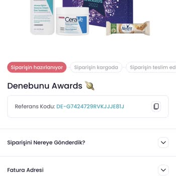 Denebunu Siparişimi Teslim Etmedi.
