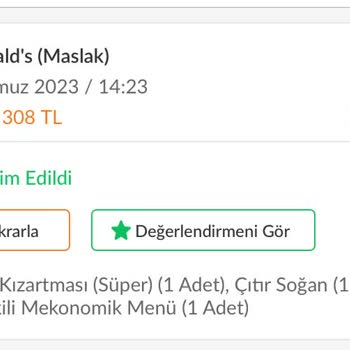 Trendyol Yemek Teslimatı Ne İptal Ne İade Yapmıyorlar