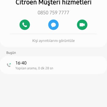 Cevapsız Ve İlgisiz Citroen