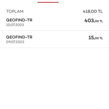 Geofind Kartımdan Fazla Para Kesilmiş Neden