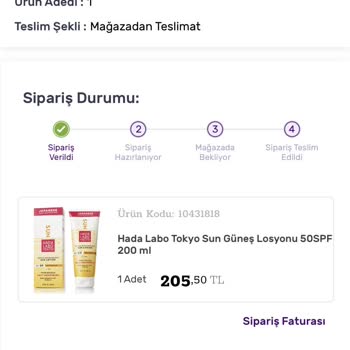 Gratis Siparişim Teslim Edilmedi