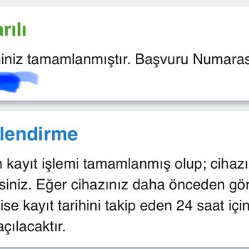 BTK (Bilgi Teknolojileri ve İletişim Kurumu) Ime Kaydı Yaptırdık Hat Servis Dışı Gözüküyor