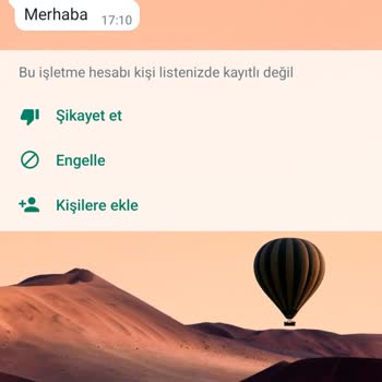 WhatsApp'ta Tanımadığım Yabancı Endonezya Numaradan Gelen Mesaj Hk