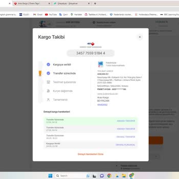 Aras Kargo Şubesinin Ürünümü Teslim Etmemesi