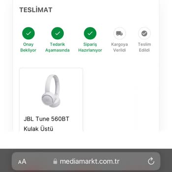Media Markt İnternet Sitesi Ürün İade