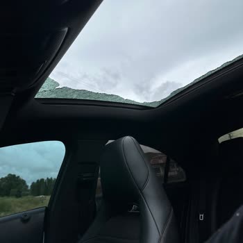 Mercedes-Benz Cla 200 2013 Model Aracım Cam Tavan Patlaması