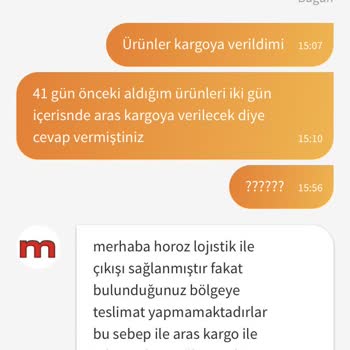 Mobetto Mobilya Mobetto Sandalye Aldım Hala Ürünleri Göndermediler
