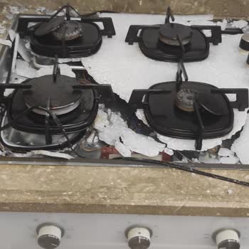 Silverline Cam Ocak Patlaması