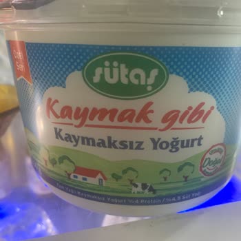 Sütaş Kaymak Gibi Kaymaksız Yoğurt!