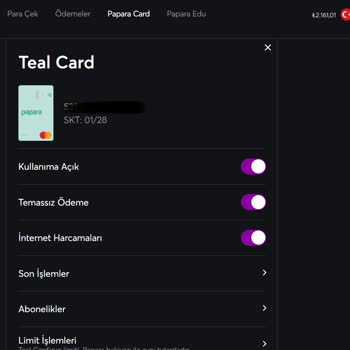 Papara Para Transferi Gönderilemiyor.