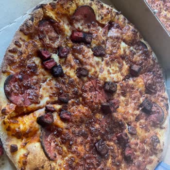 Domino's Pizza Pizzam Yanık Geldi