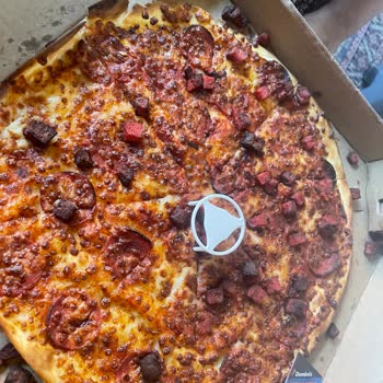 Domino's Pizza Pizzam Yanık Geldi