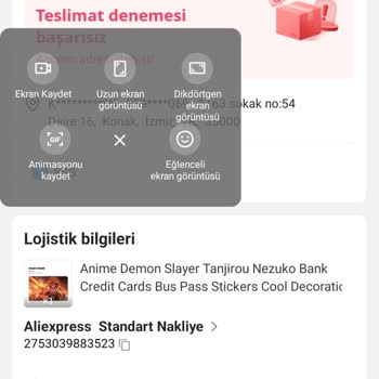 Aliexpress Dağıtıma Çıktı Dendiği Halde Gelmemesi Ve Adres Değiştirildi Yazması
