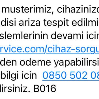 Dora İletişim Garantisi Dolmayan Robot Süpürgenin Onarımını Yapmadı