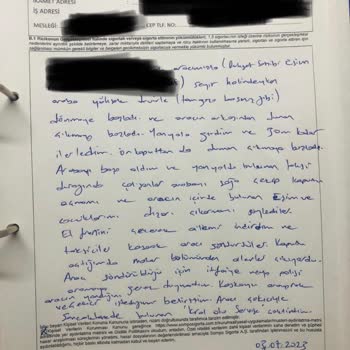 Sompo Kasko Araç Yangını