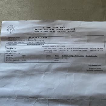 Emniyet Genel Müdürlüğü Ehliyet Tutanağı İptali.